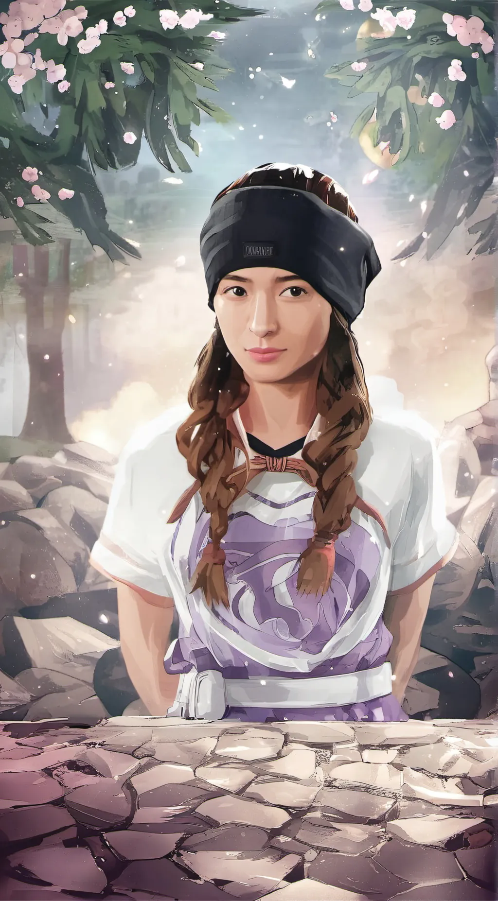 ai character: Tom Kaulitz  background