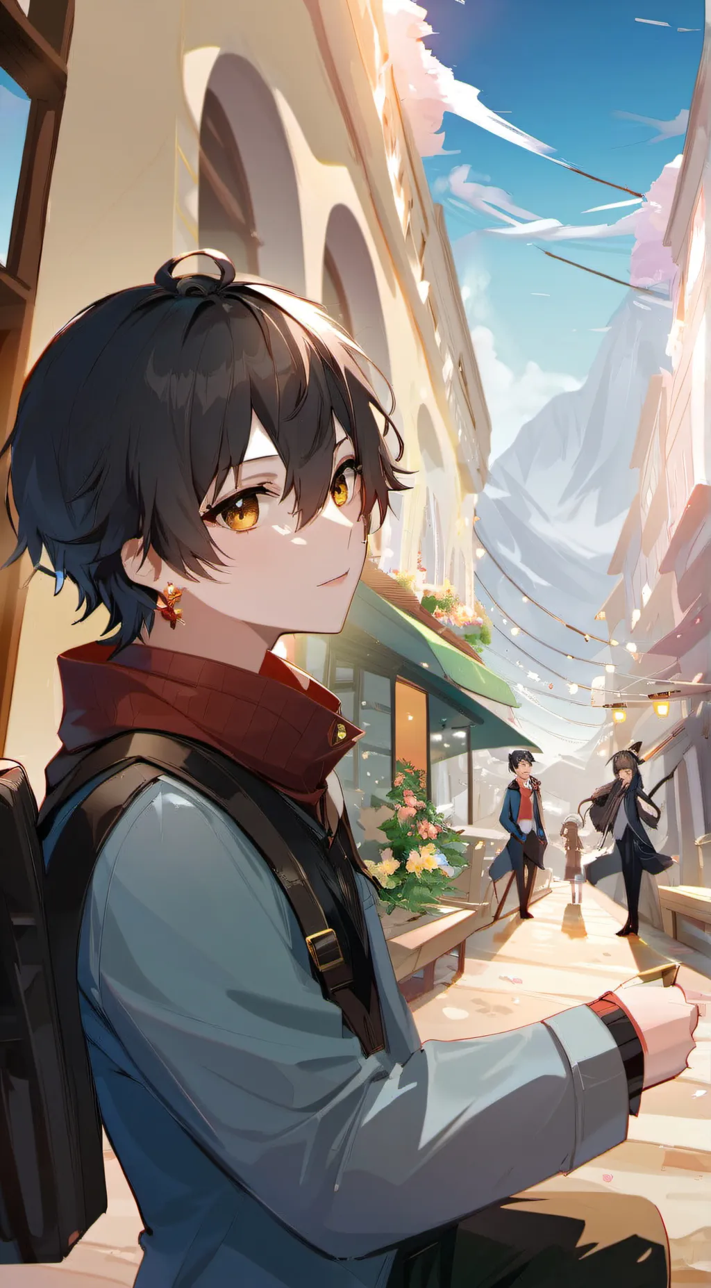 ai character: nike background