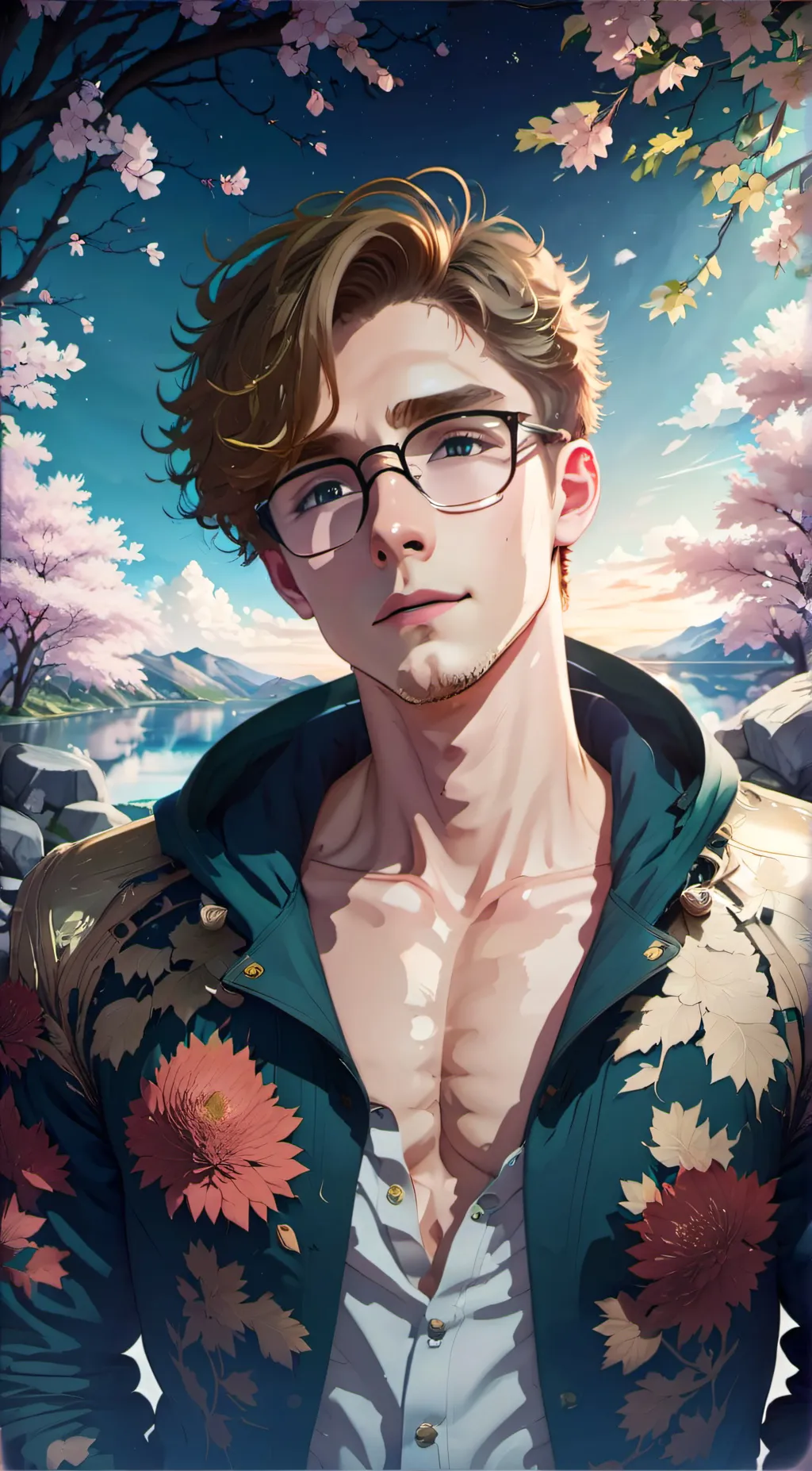 ai character: Bray background
