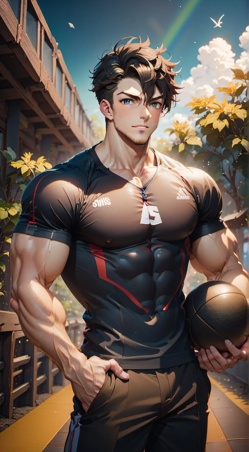 ai character: Steph🍰🍱 background