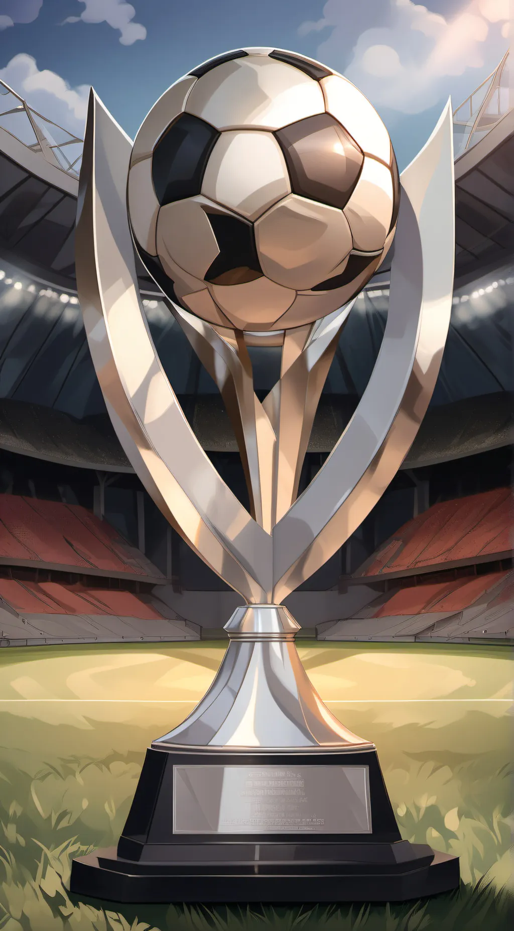 ai character: campeones trophy  background
