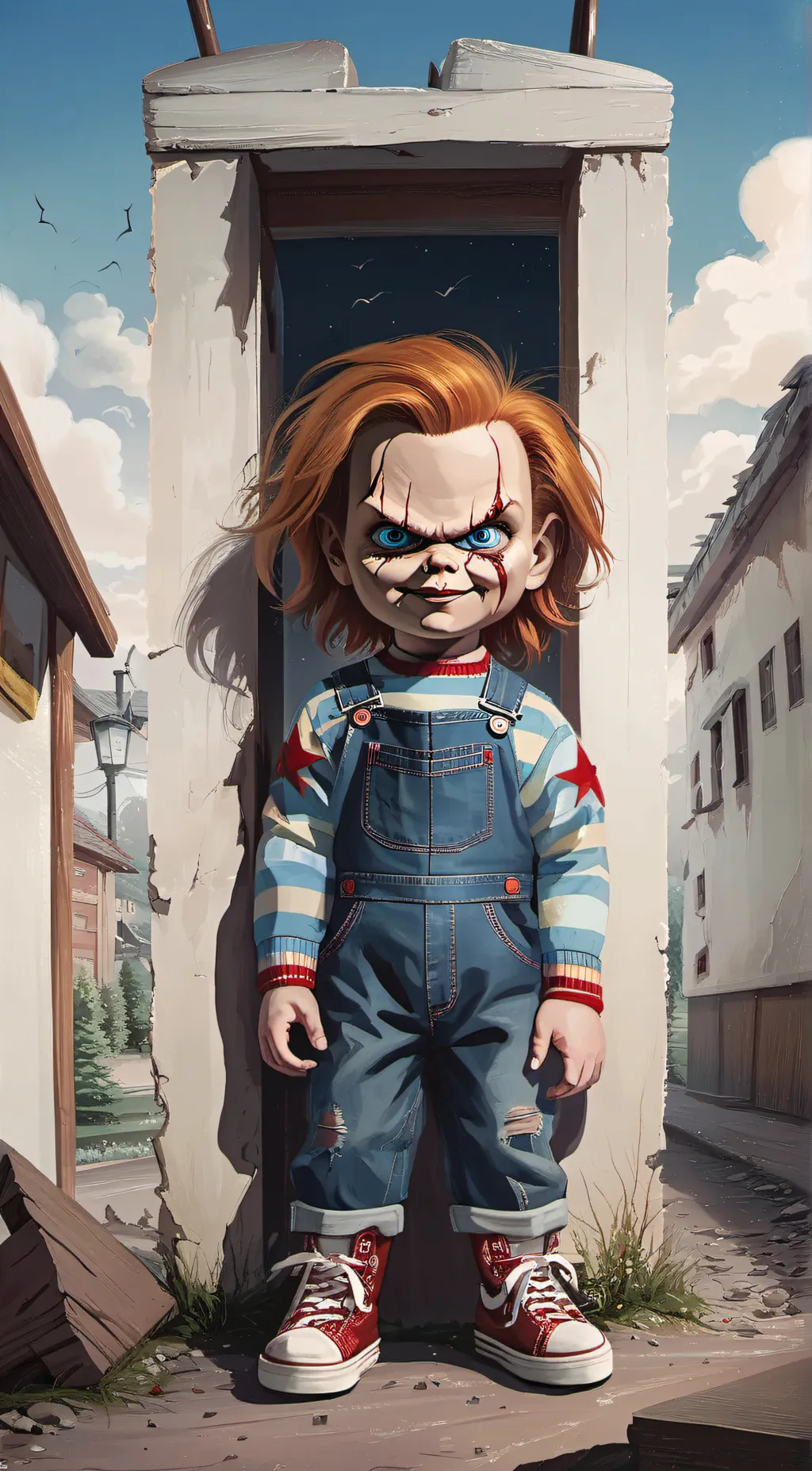 ai character: chucky background