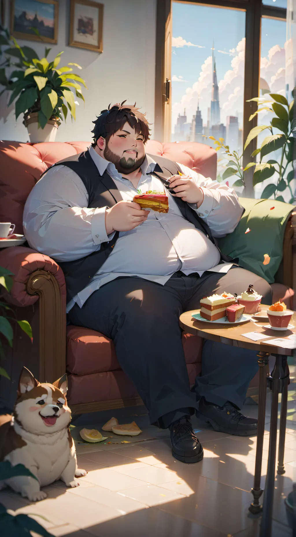 ai character: Toney background