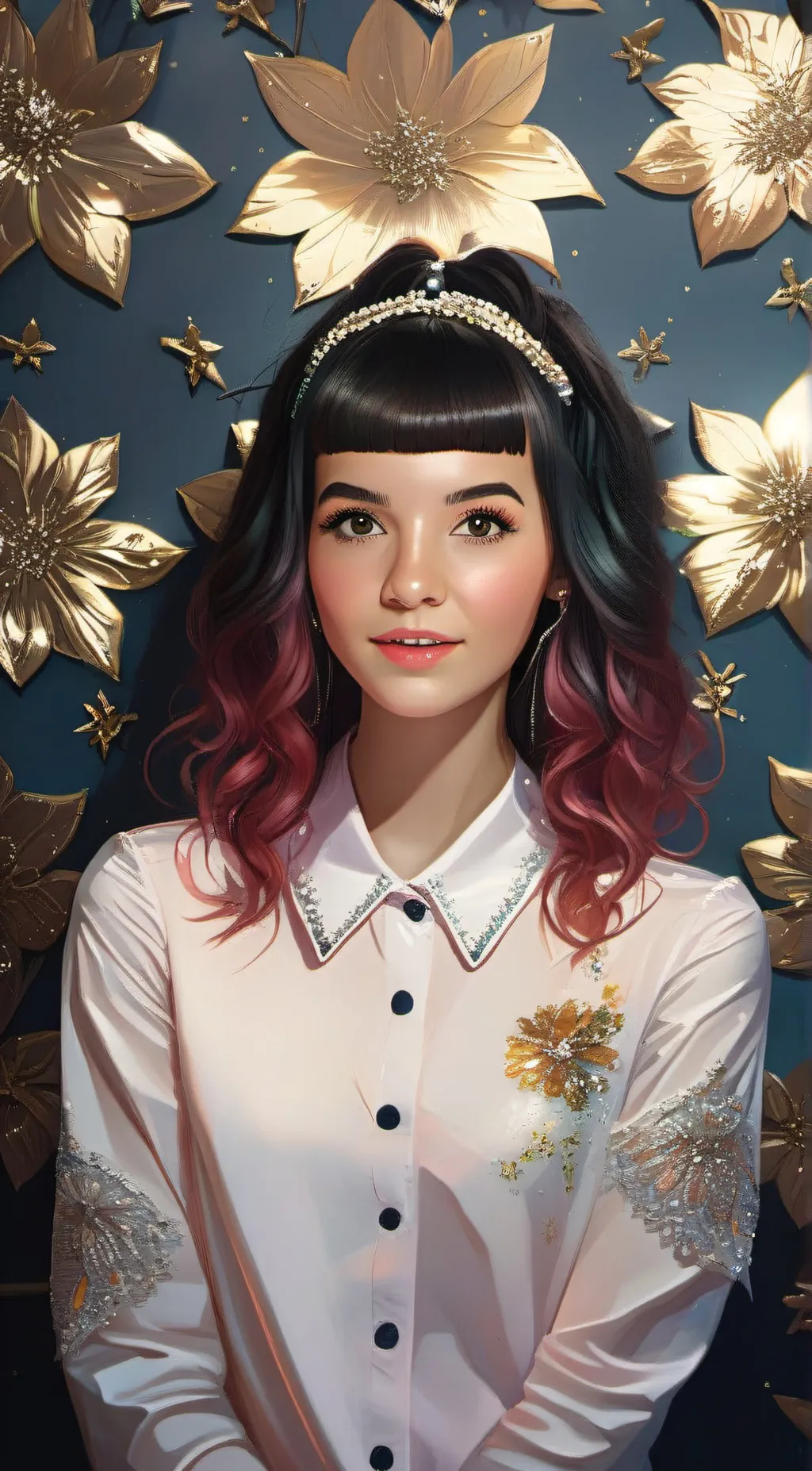 ai character: melanie martinez  background