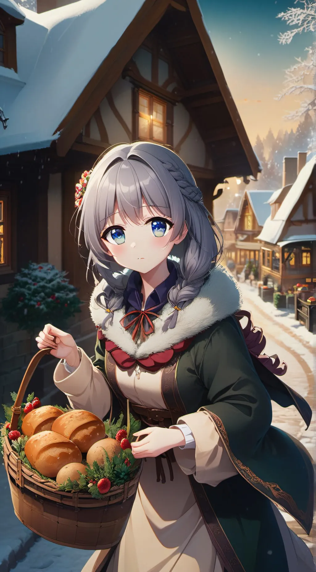 ai character: Lilly background