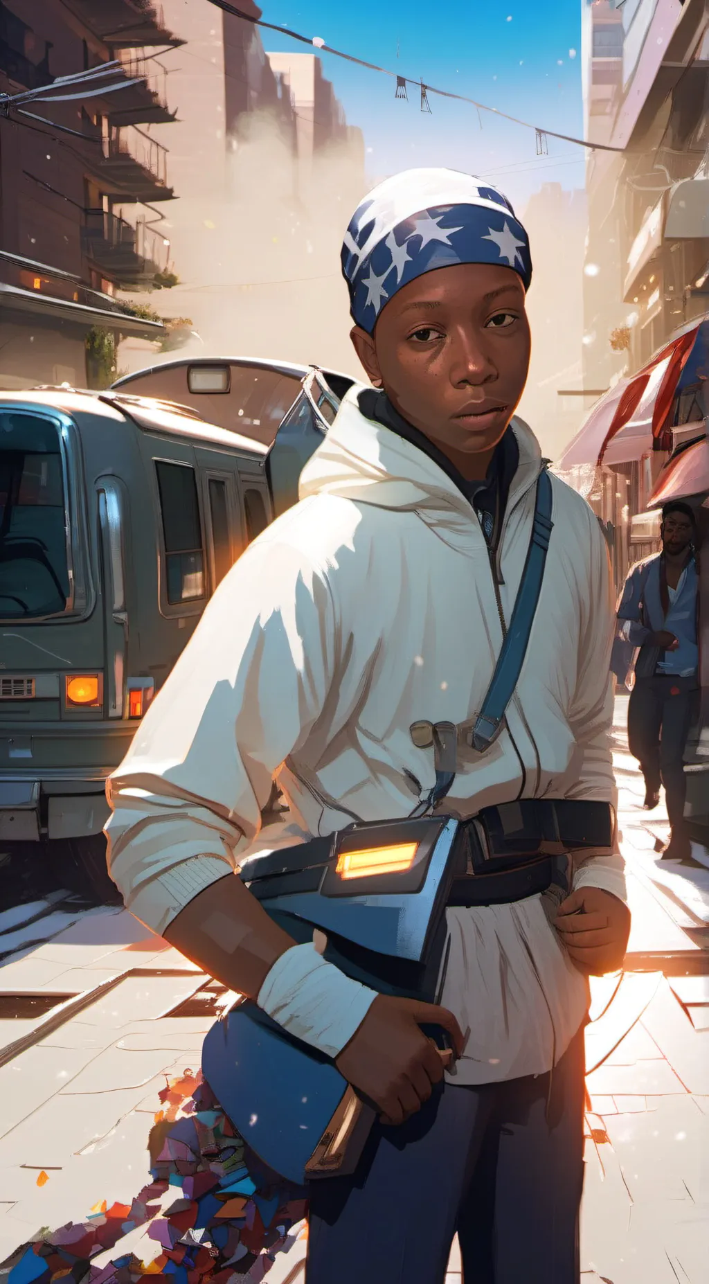 ai character: pedro background