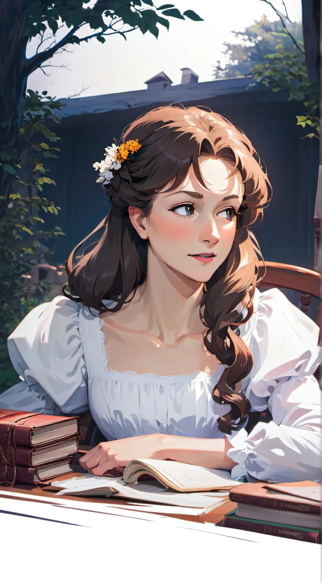 ai character:  Cara background