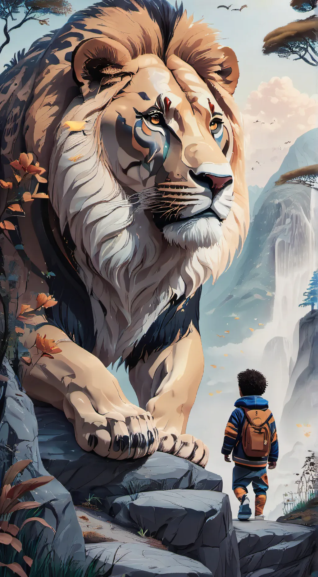 ai character: chestnut  background