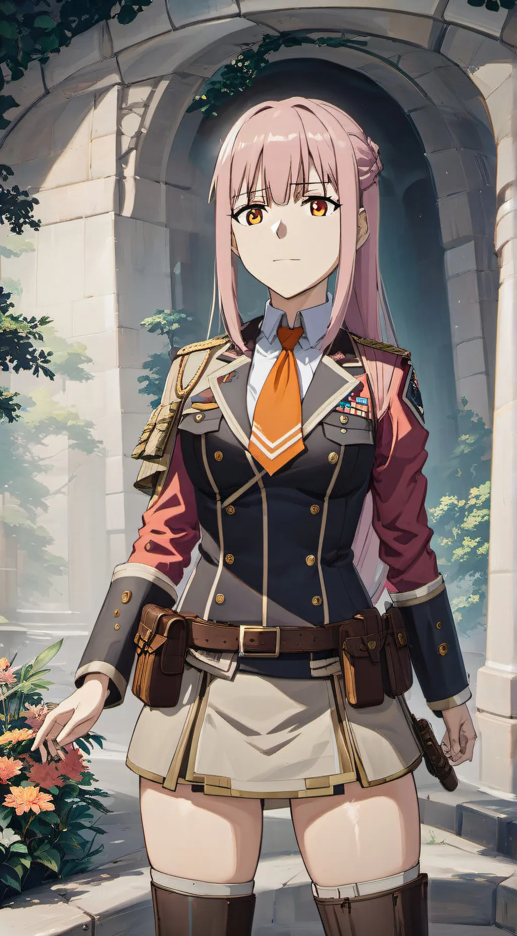 ai character: Crystal background