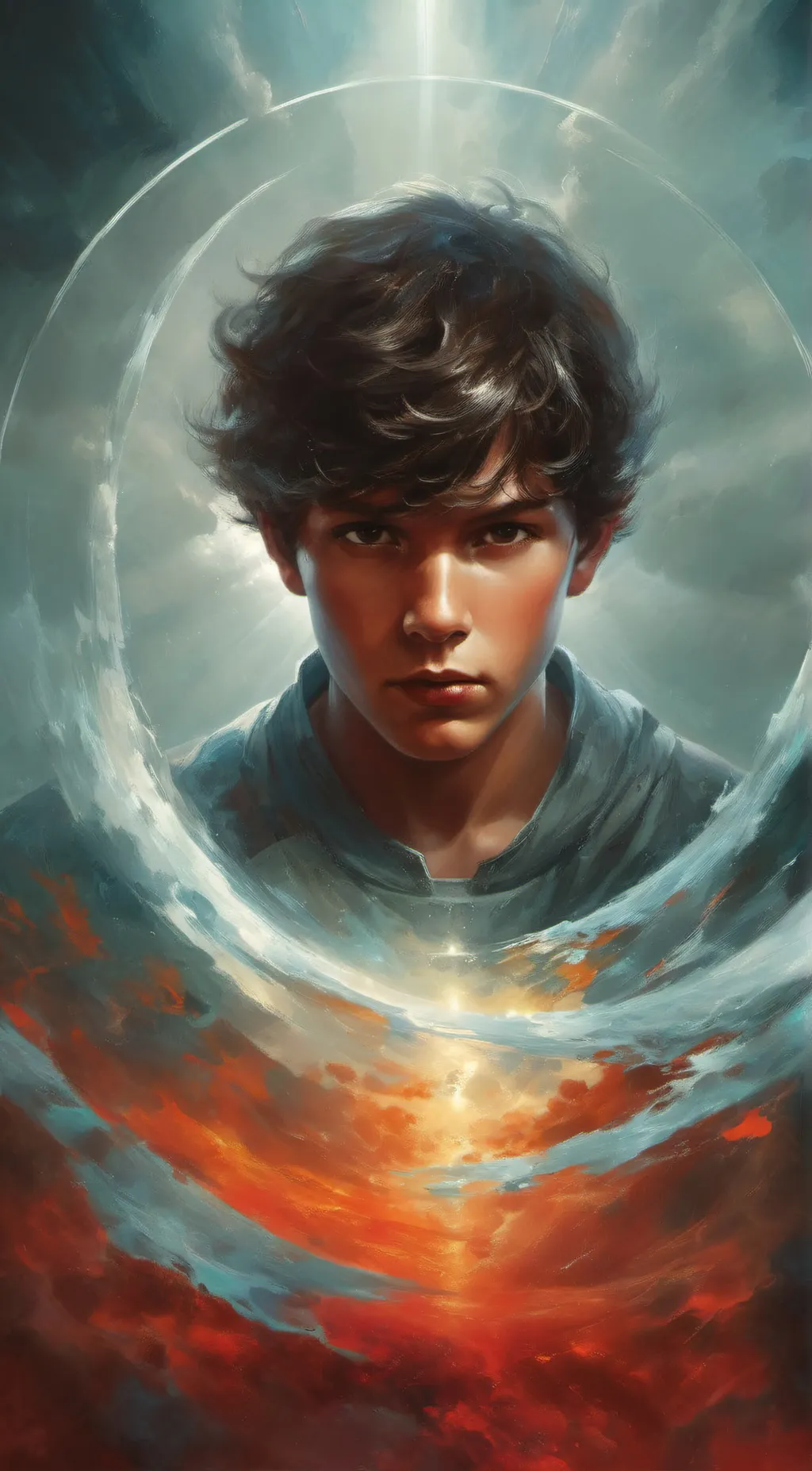 ai character: Percy Jackson+MHA background
