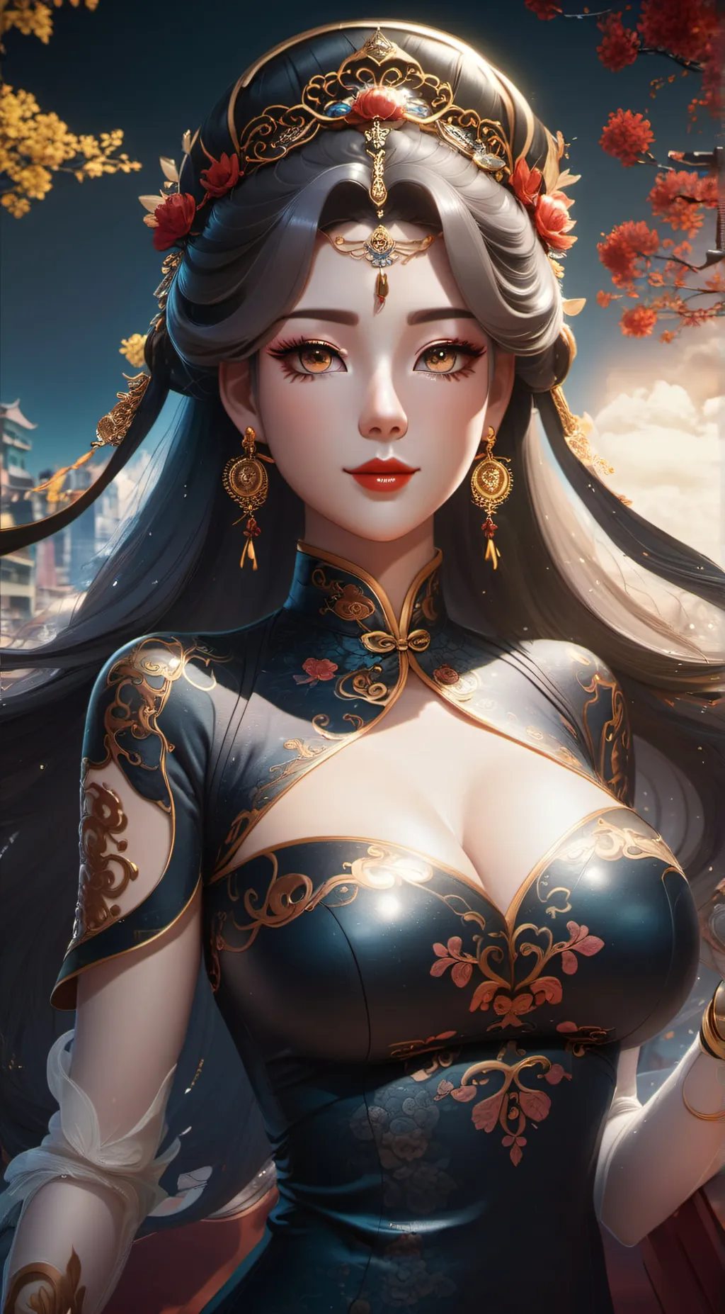 ai character: Lily background