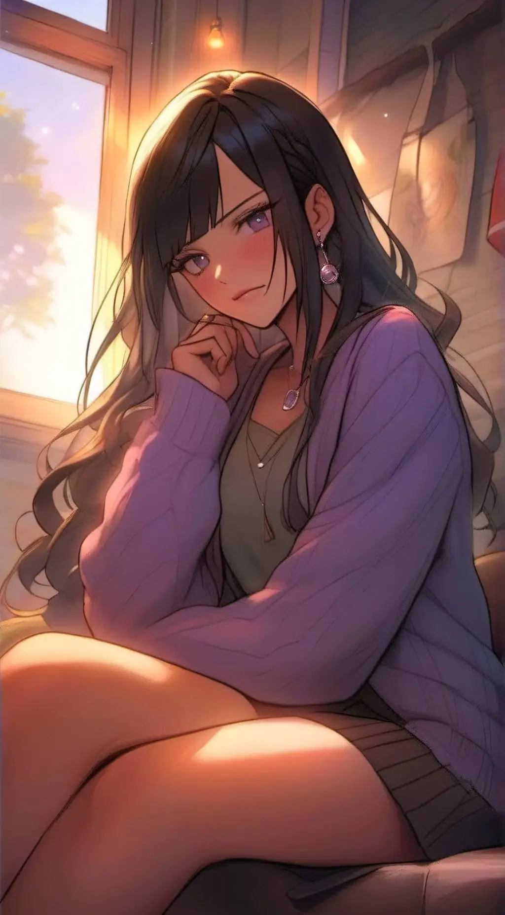 ai character: Hinata  background