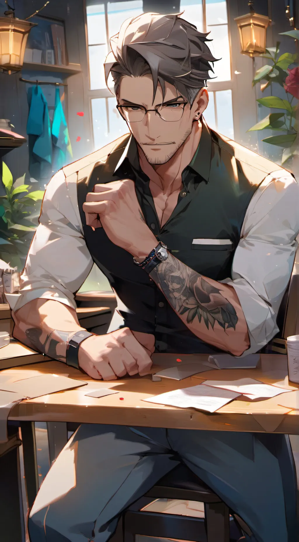 ai character: Brian background