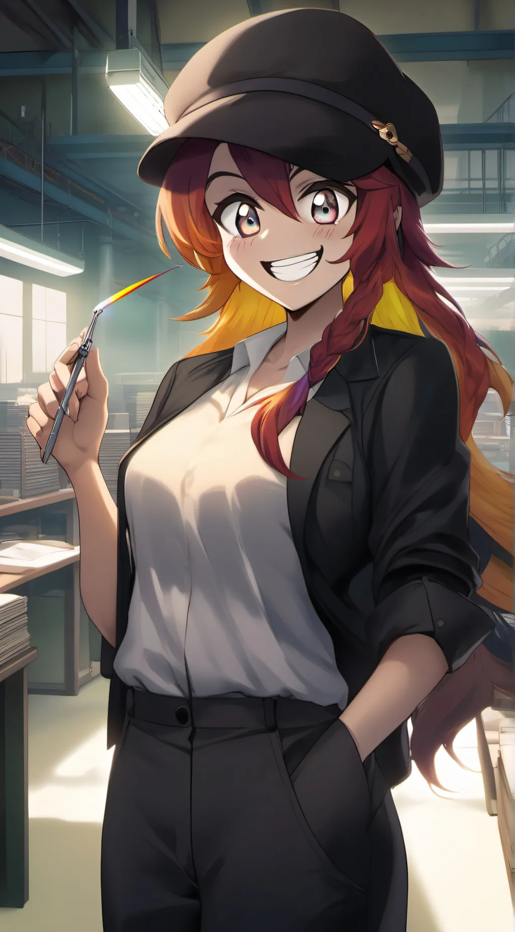 ai character: Rainbow dash background