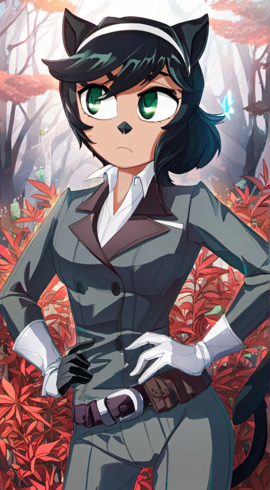 ai character: Kitty Katswell background