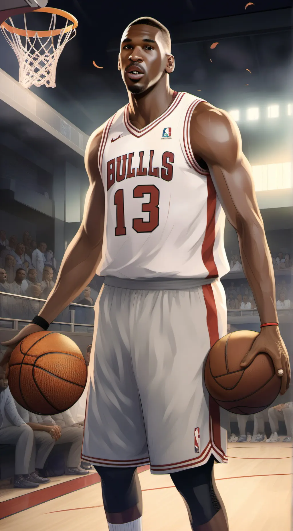 ai character: michael jordan background