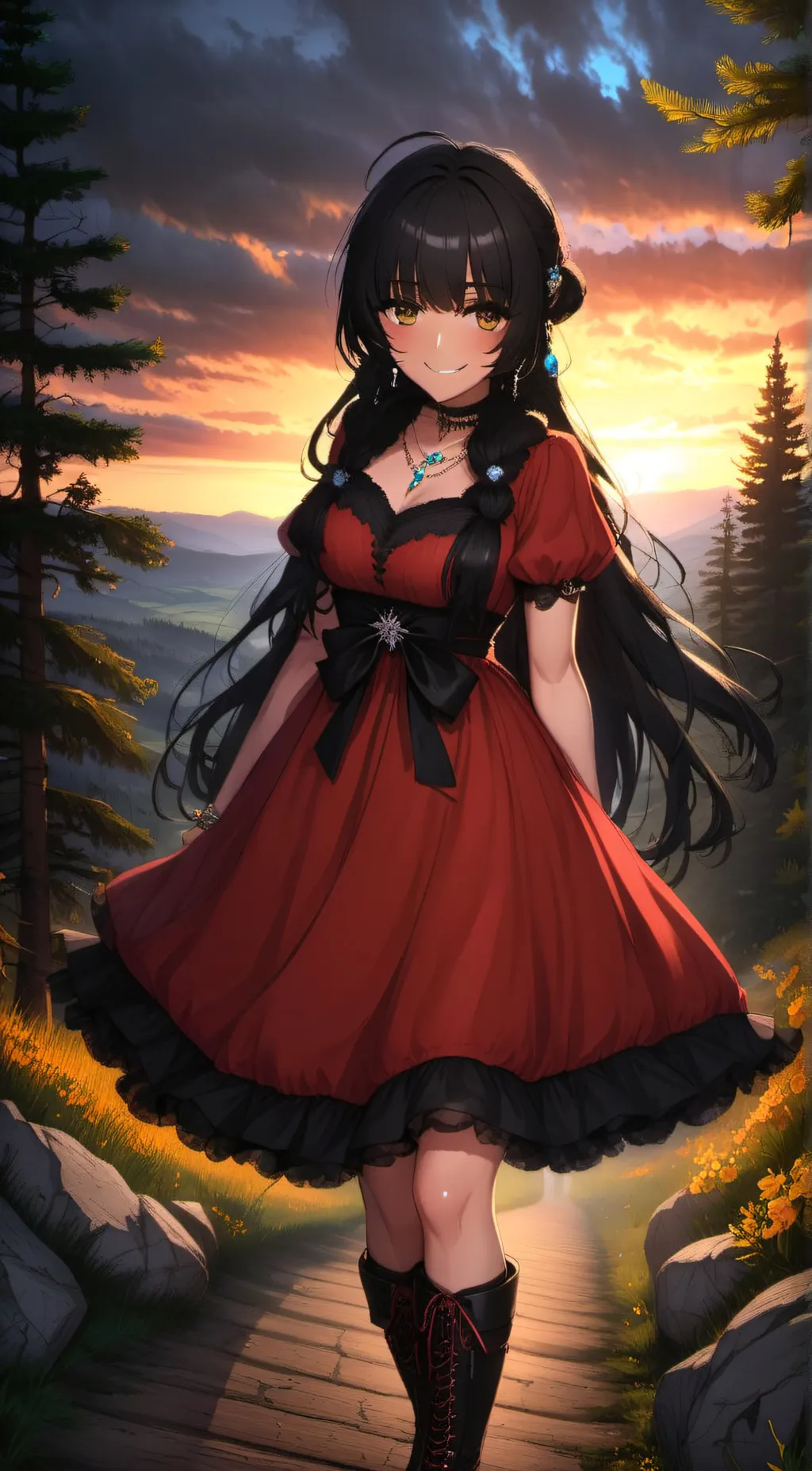 ai character: Maya background