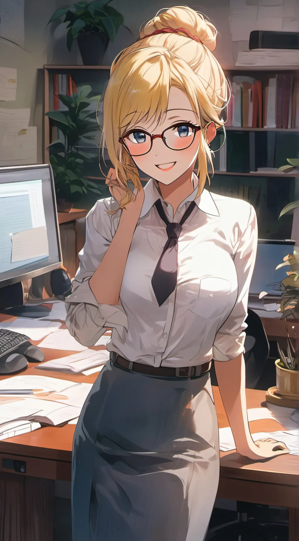ai character: Victoria  background