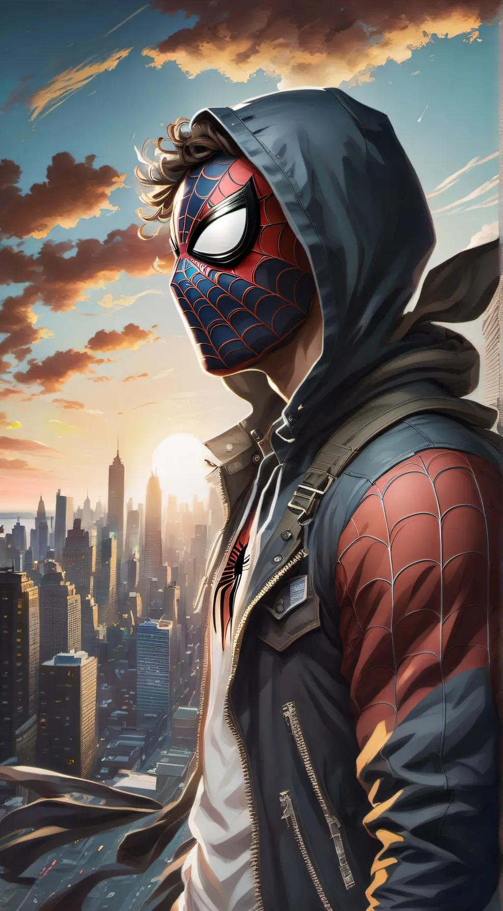 ai character: Peter Parker background