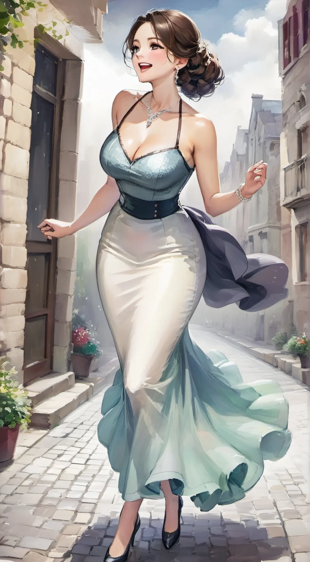 ai character: Linda background
