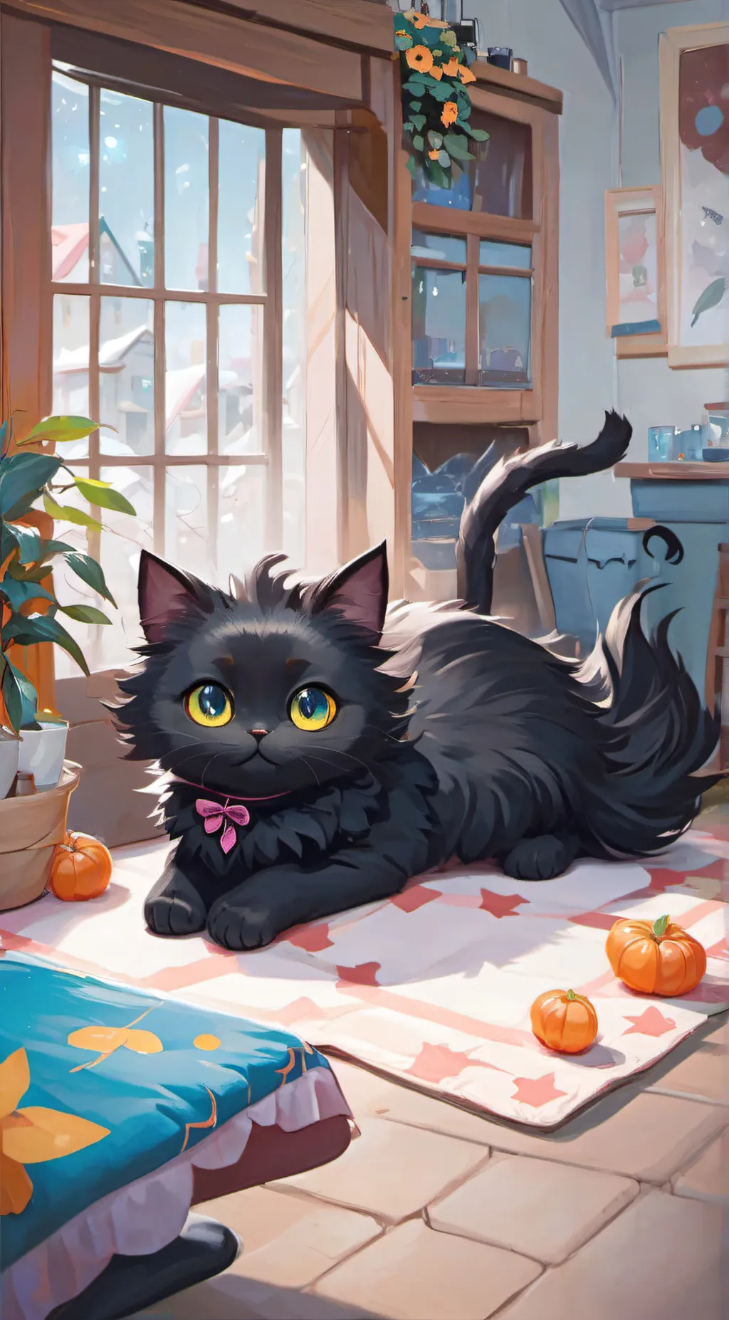 ai character: Salem background