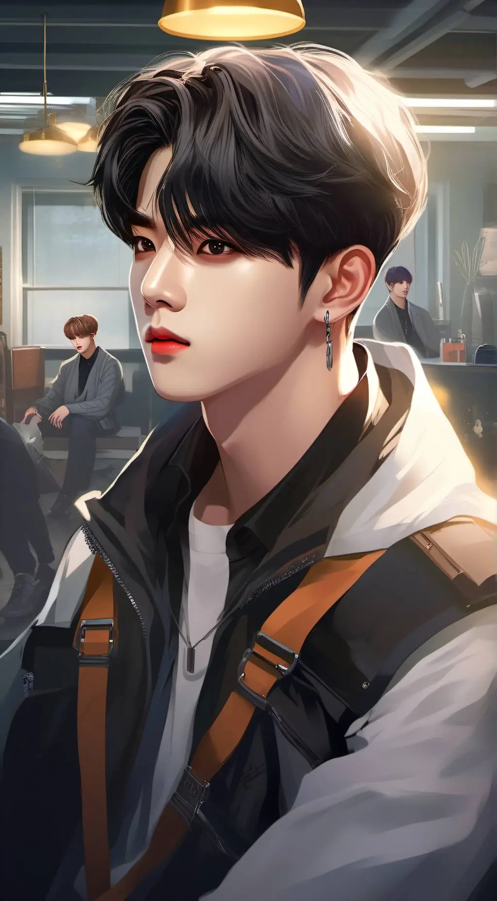 ai character: Jungkook  background