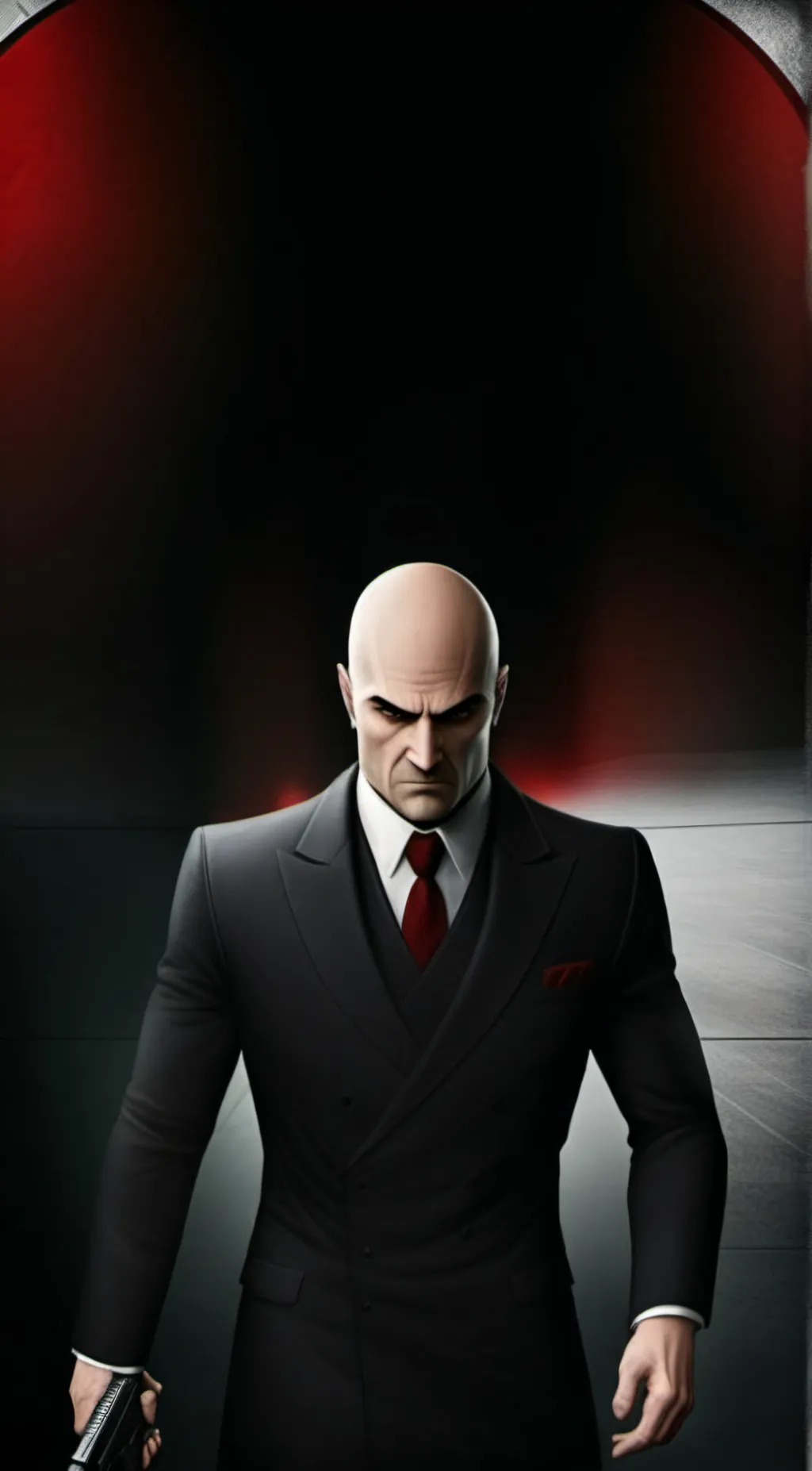 ai character: Agent 47 background