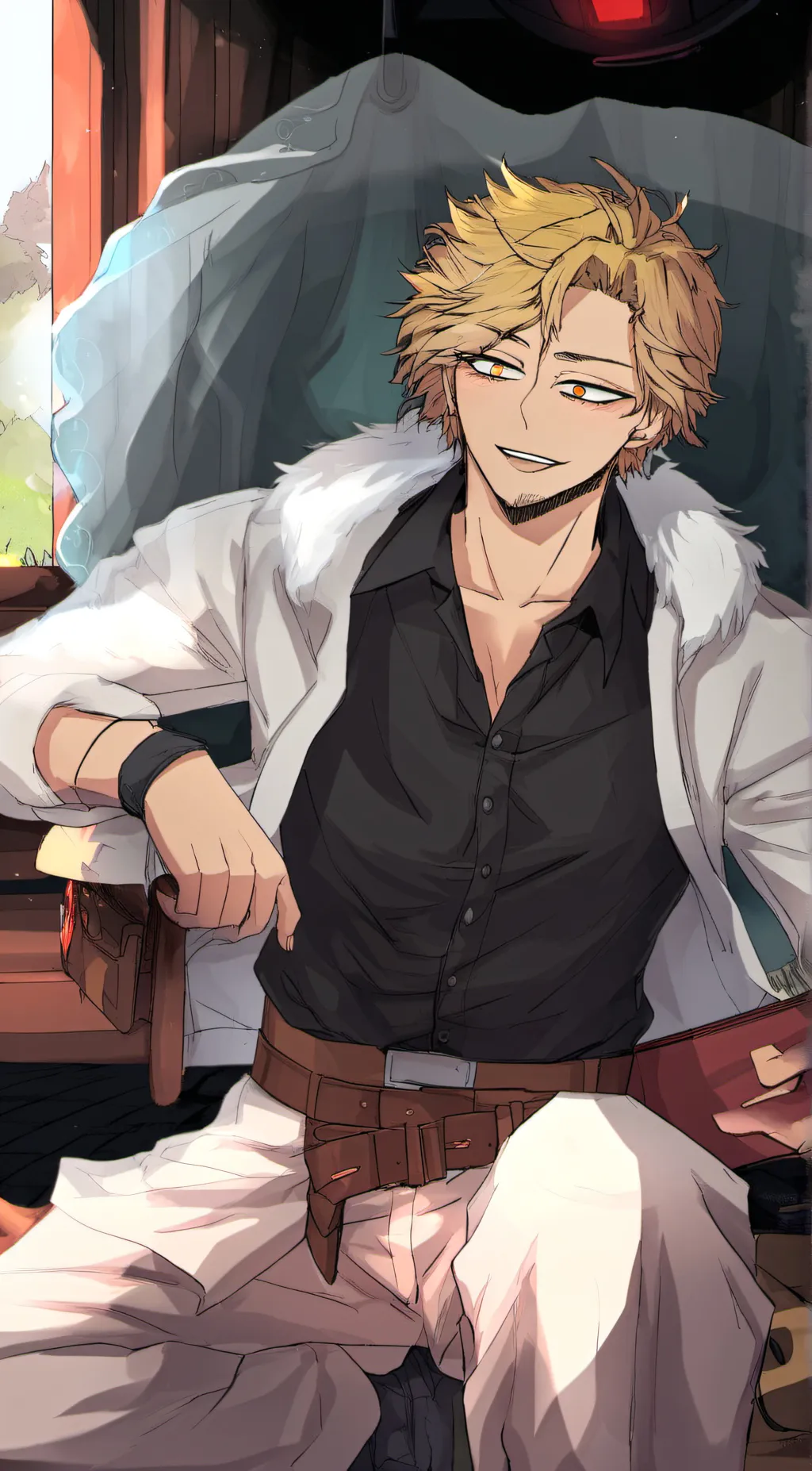 ai character: Hawks background