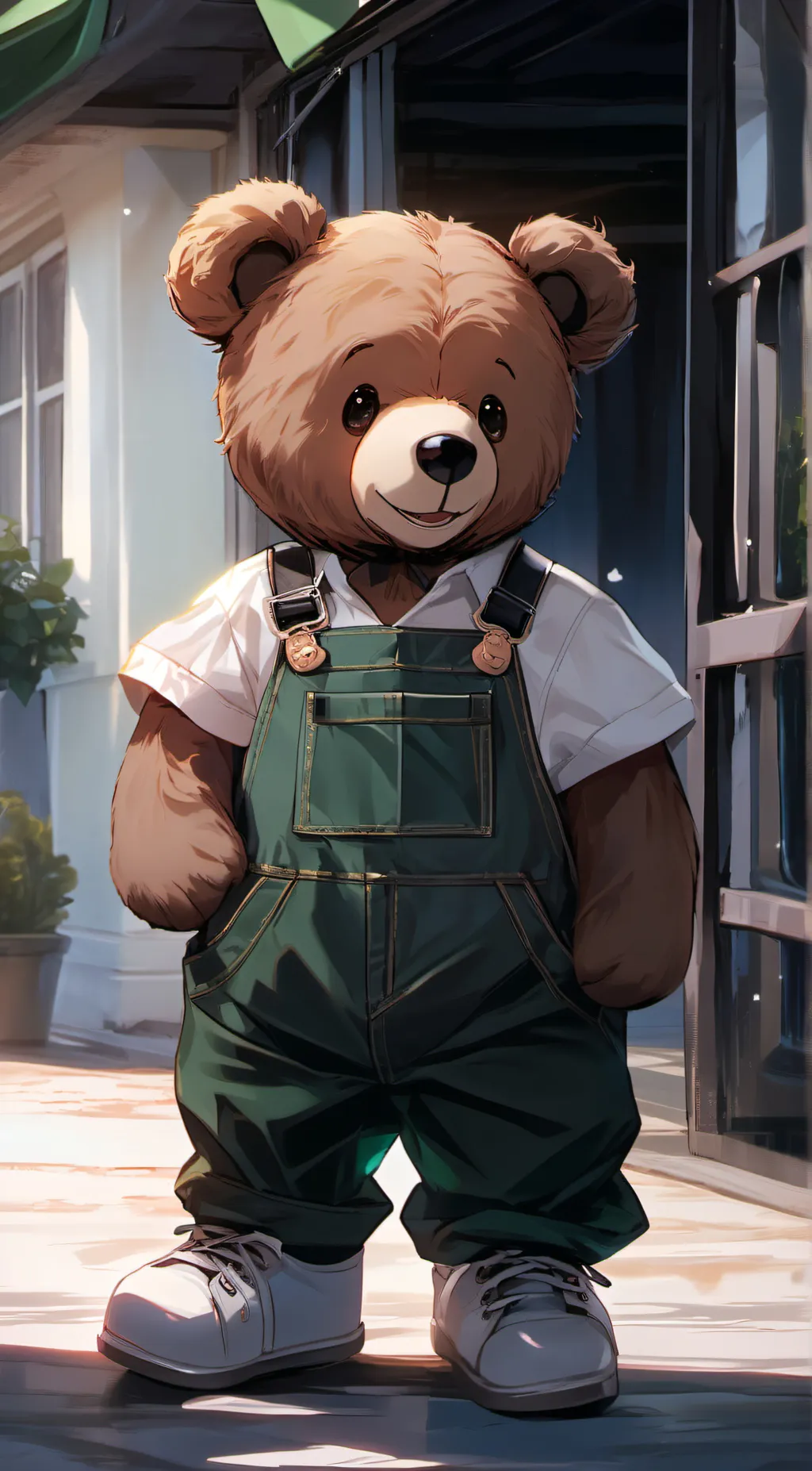 ai character: Buddy  background