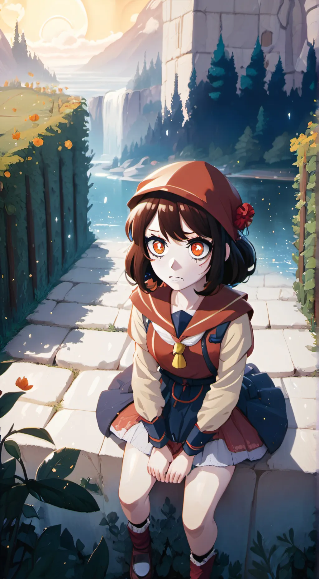 ai character: pomni background