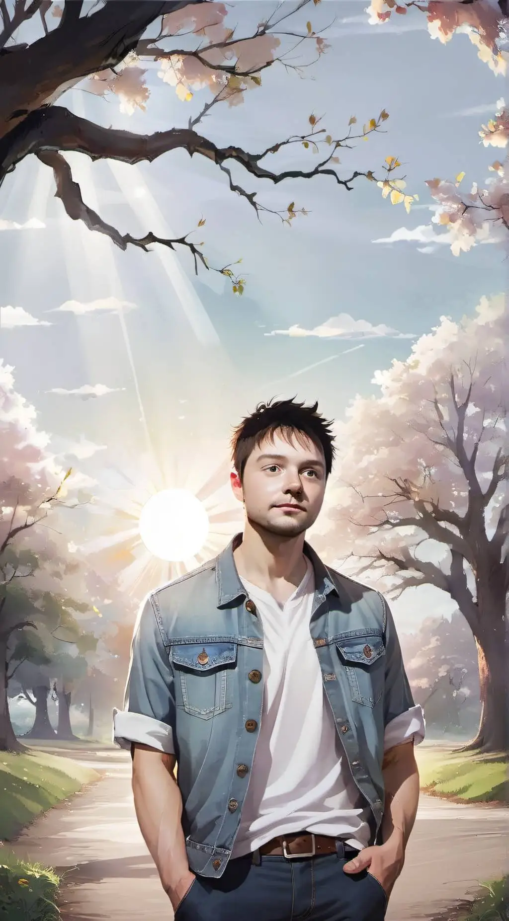 ai character: Random guy background