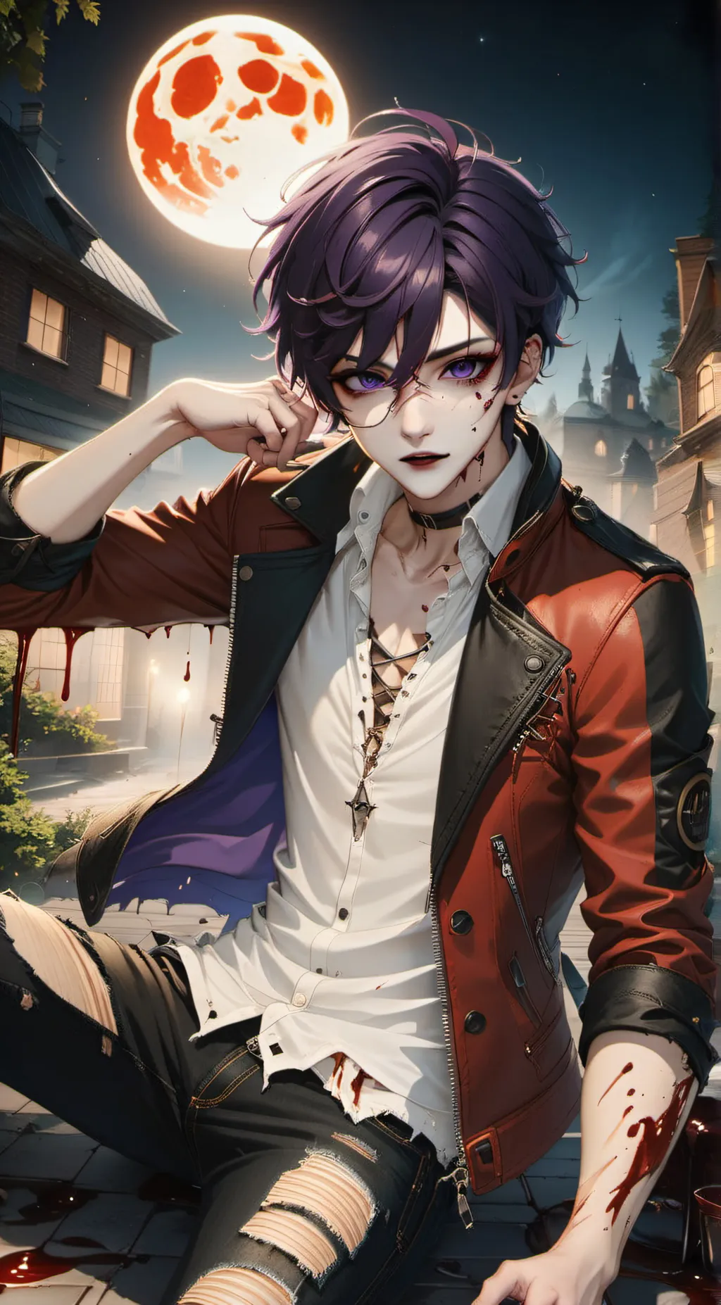 ai character: Yuki  background
