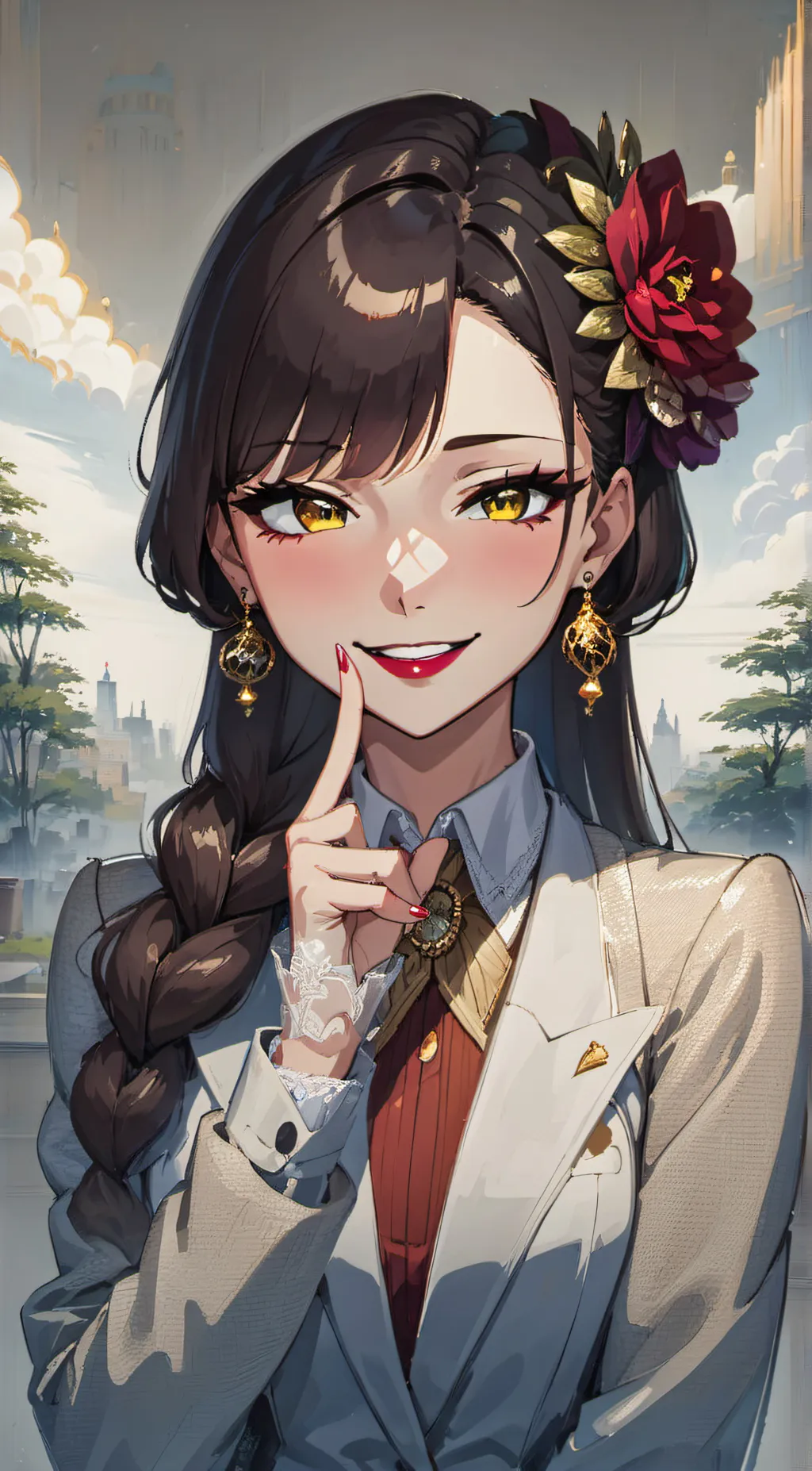 ai character: Amaya Kunie background