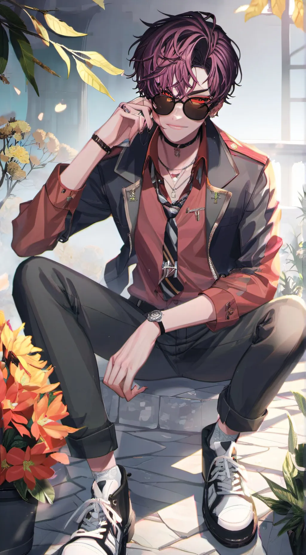 ai character: Naeko~ background