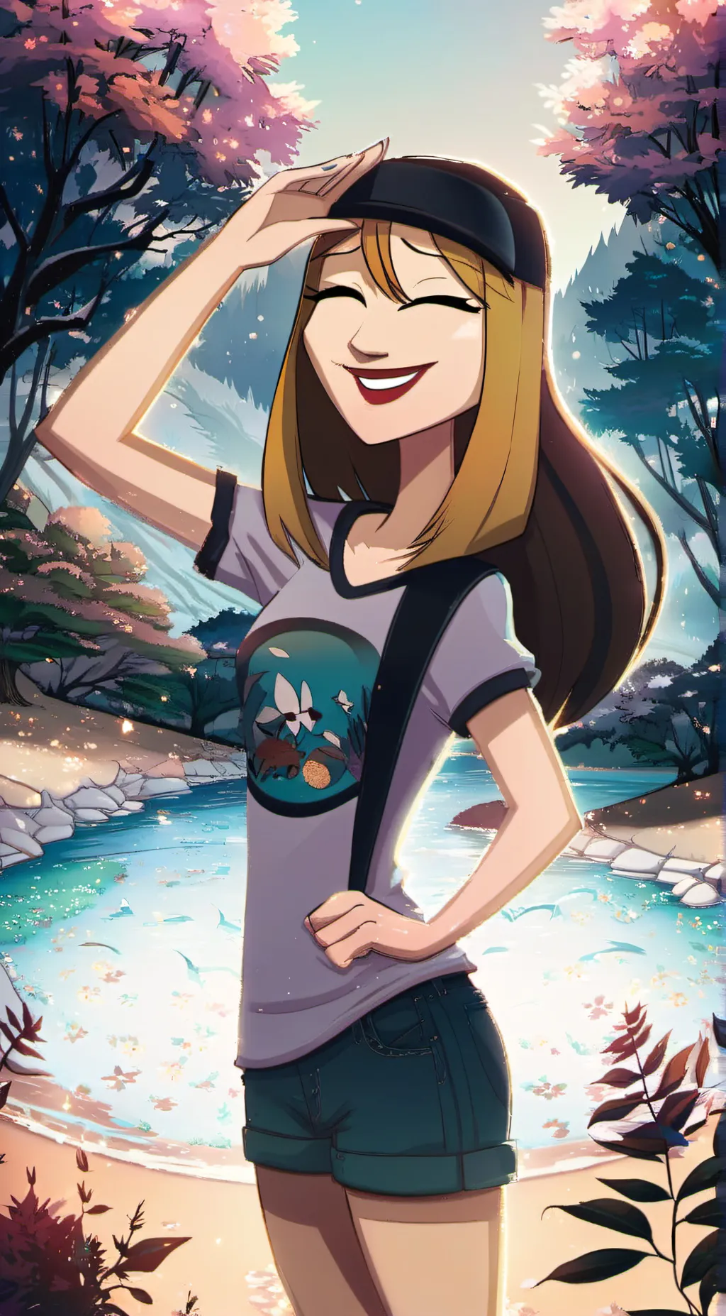 ai character: Stella background