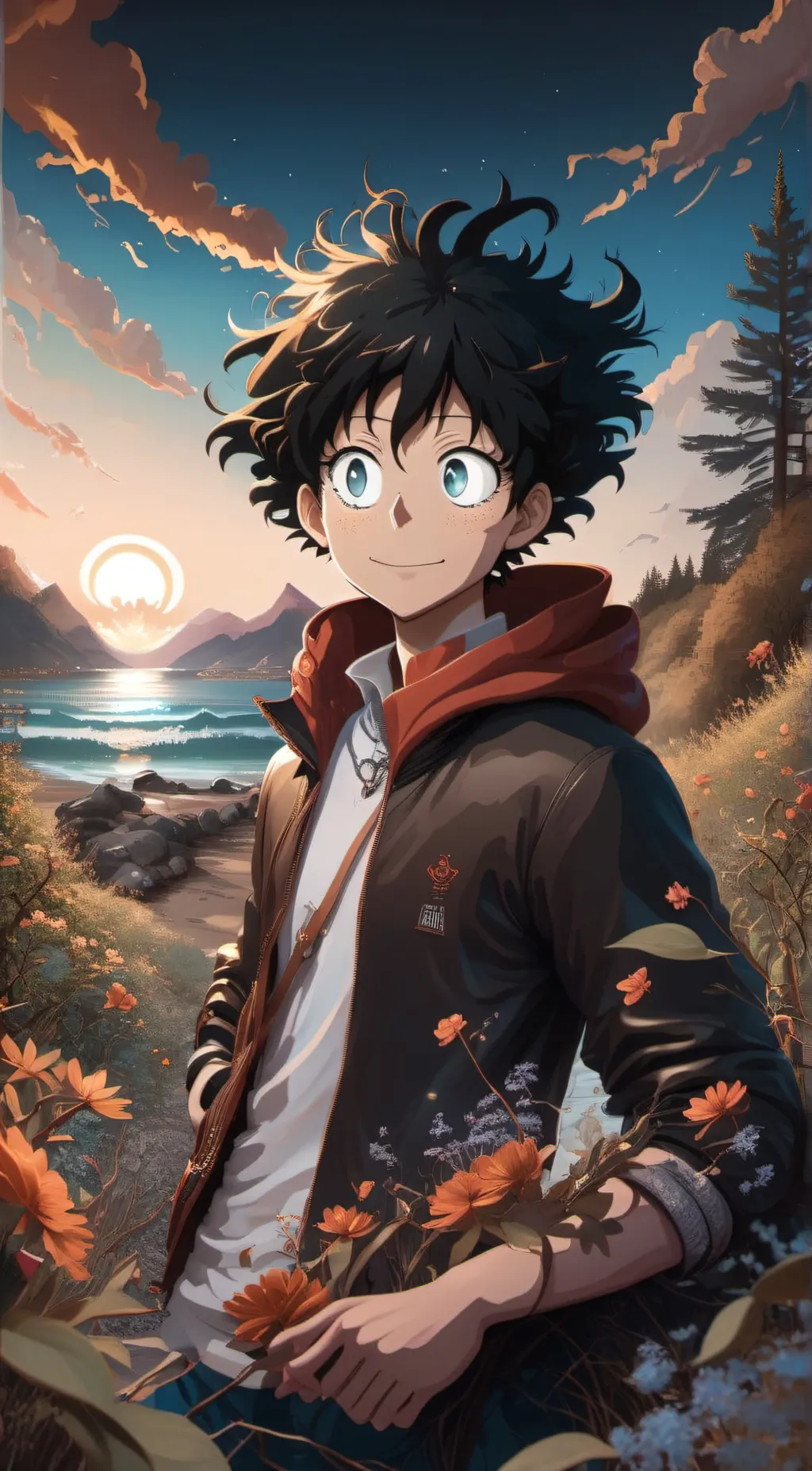 ai character: Izuku background