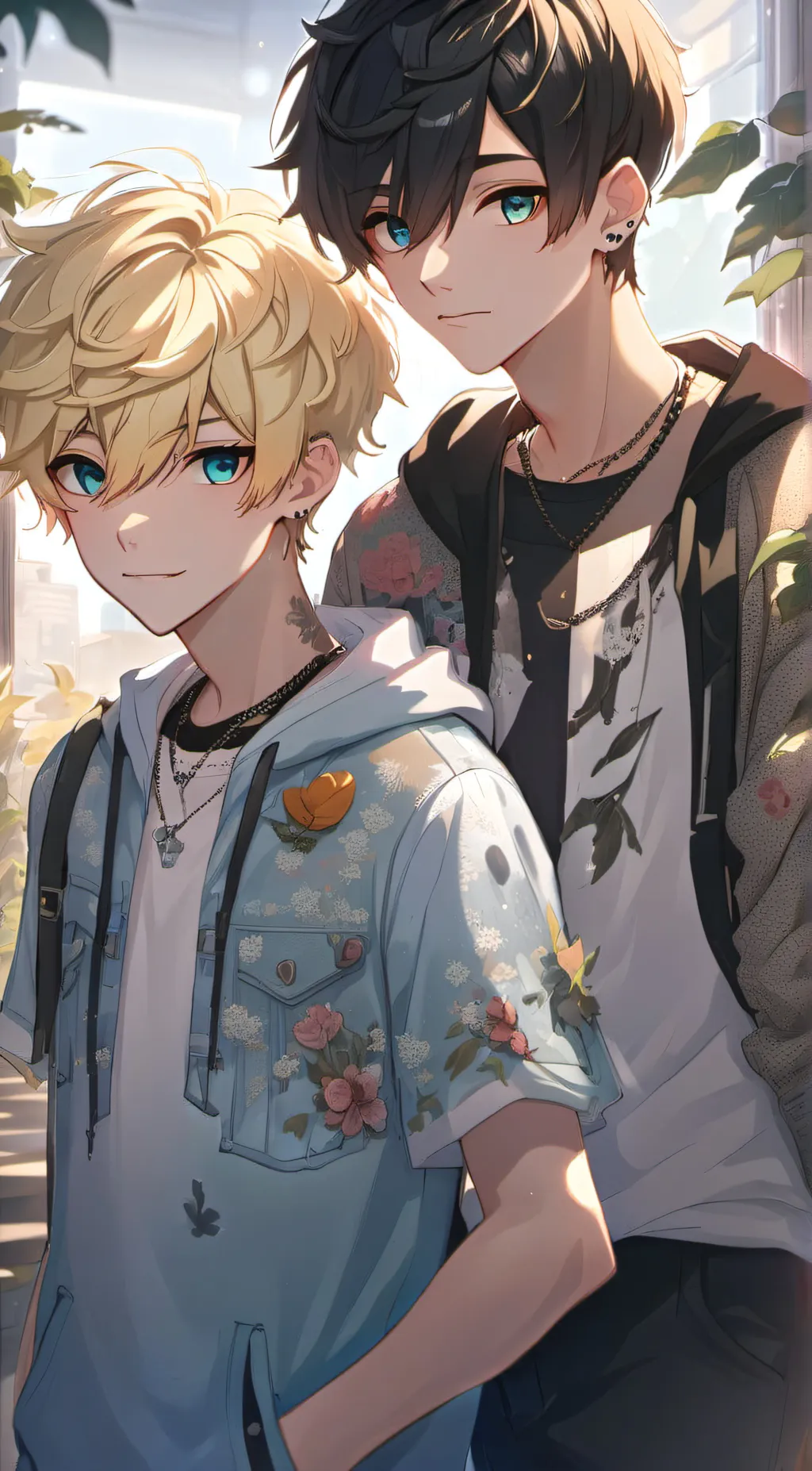 ai character: Sam and Colby background