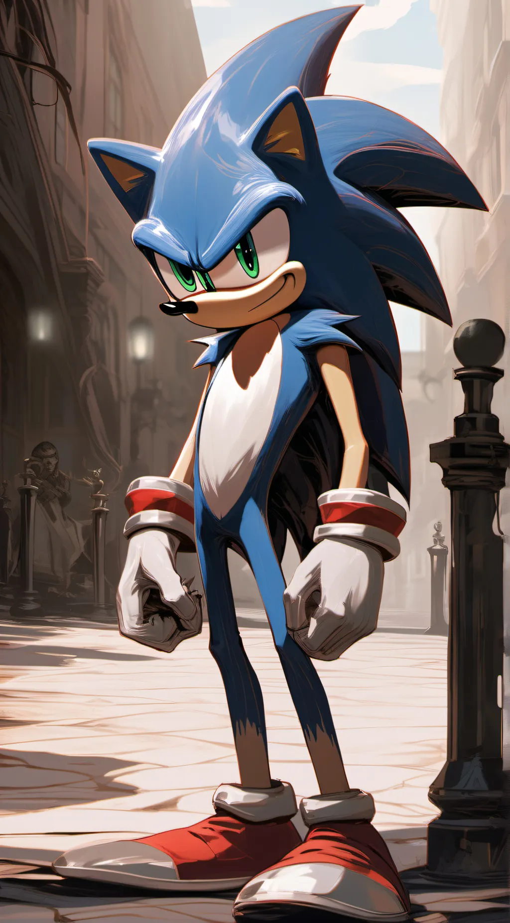 Talkie AI - Chat with judgmental Sonic