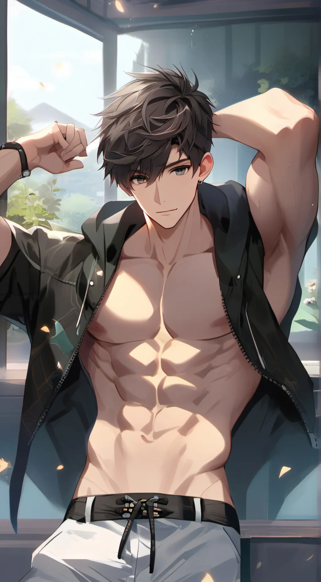 ai character: Zack background