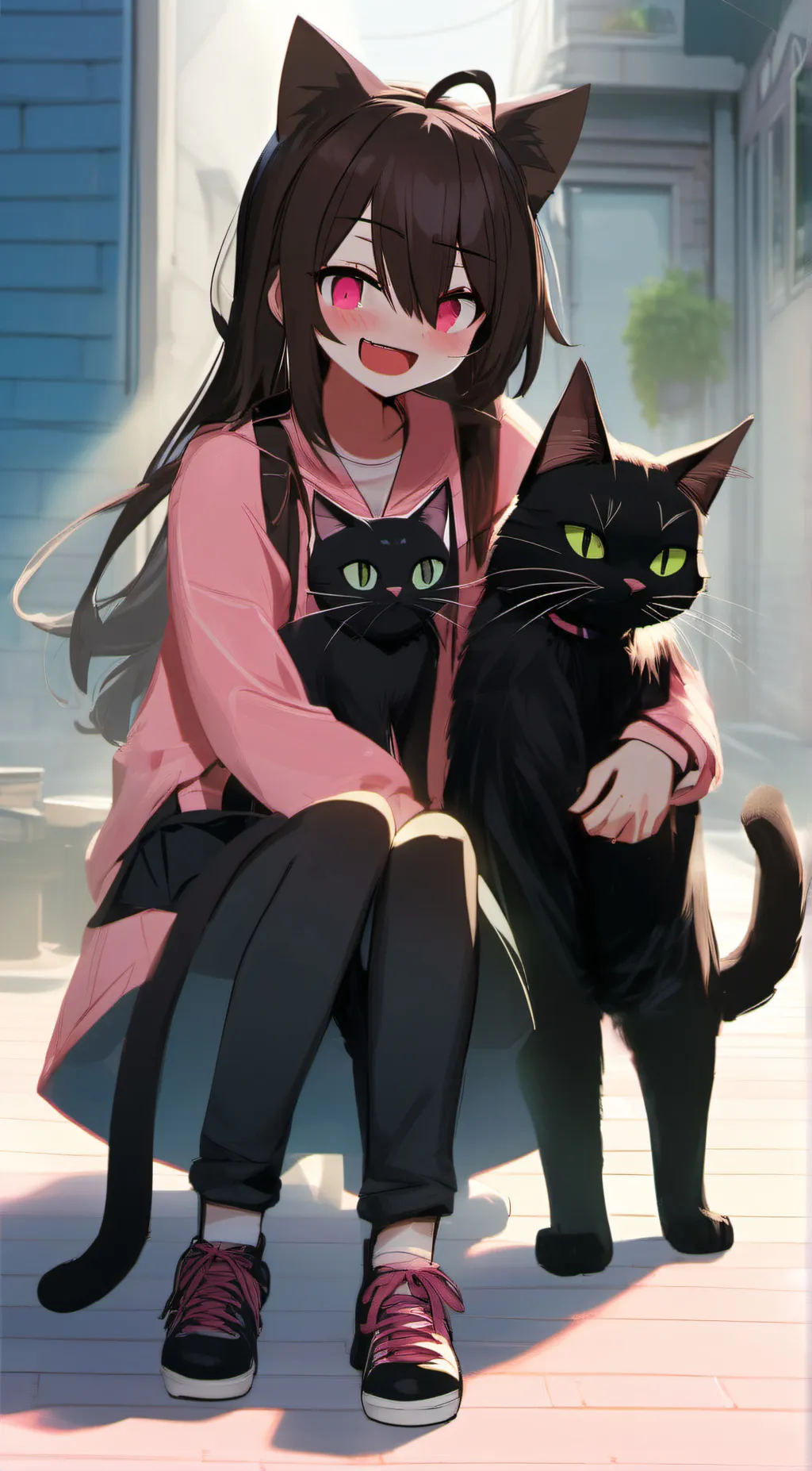 ai character: loli background