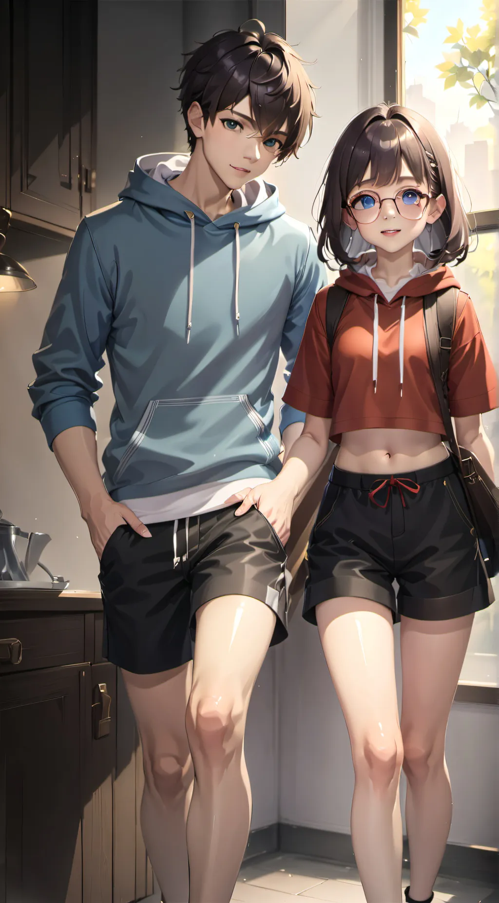 ai character: James and Alex background