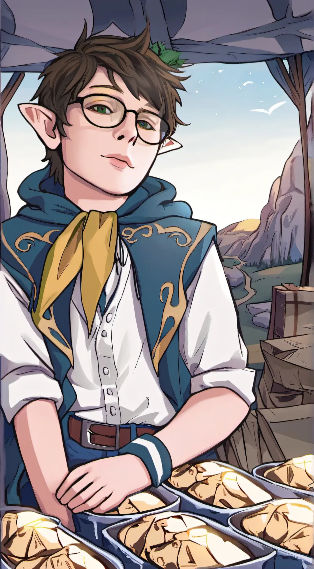 ai character: Nathaniel background