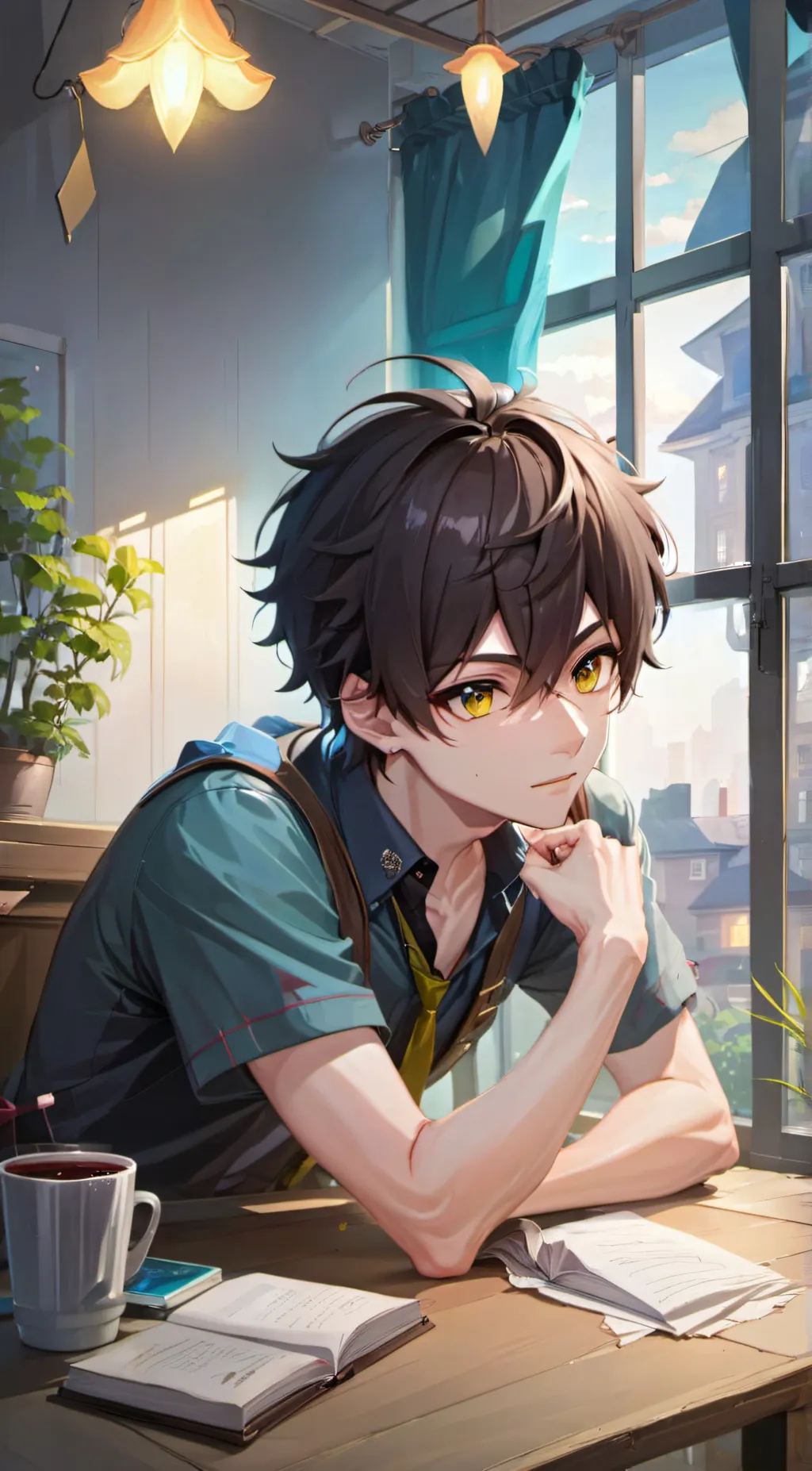 ai character: Jake background