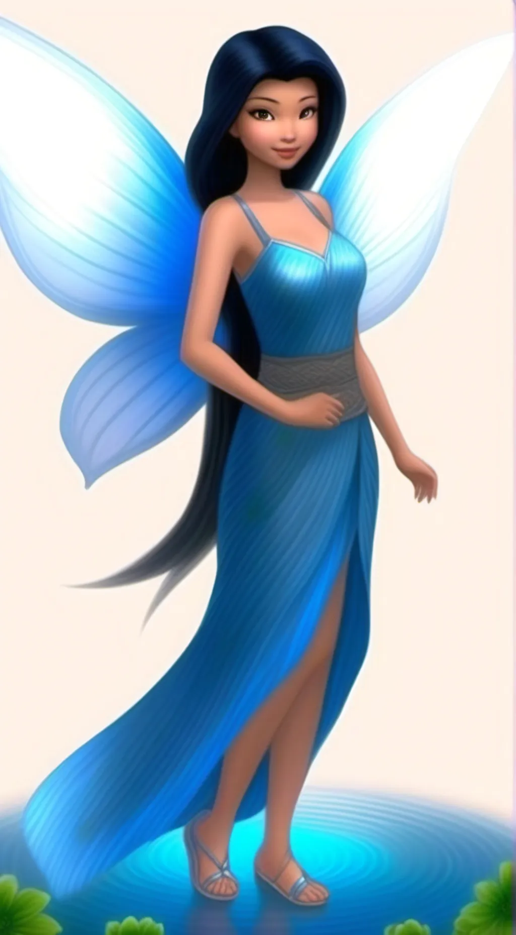ai character: Silvermist  background