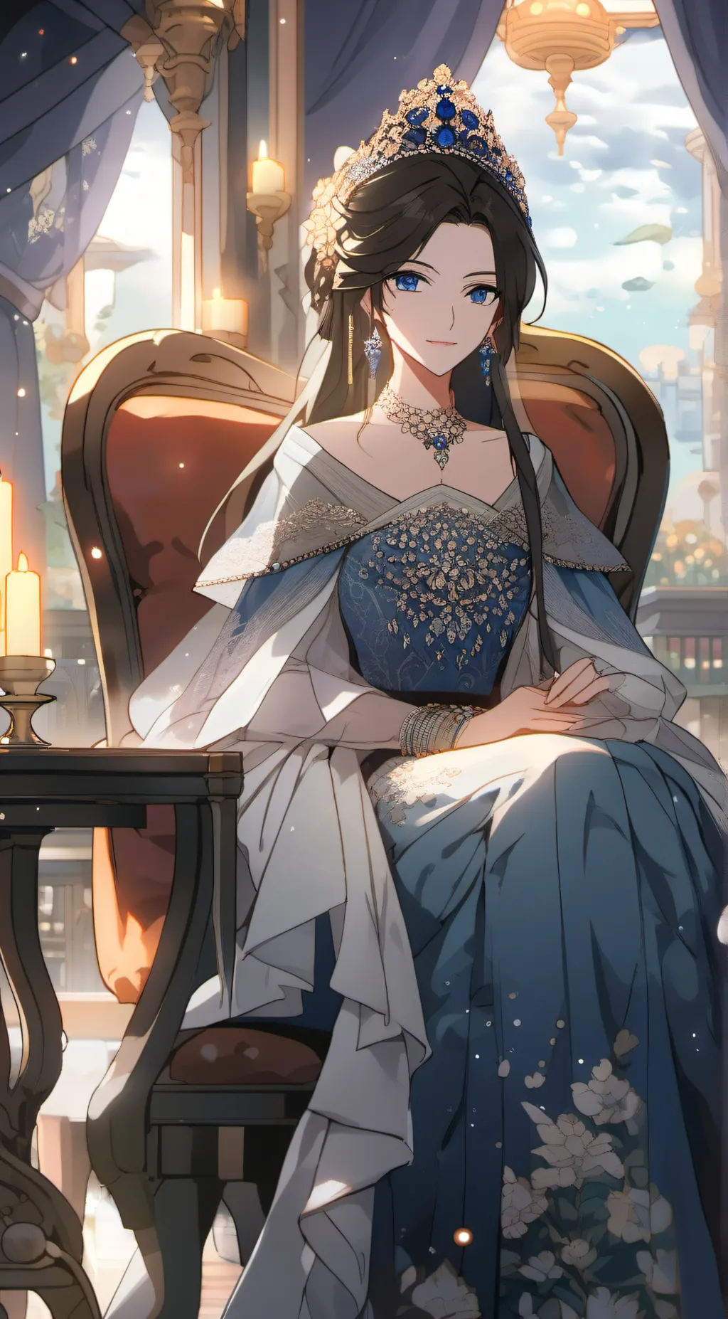 ai character: Ella background