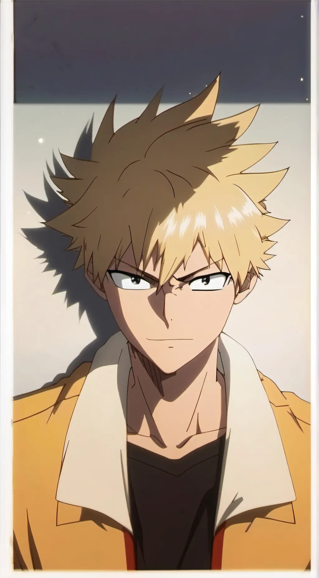 ai character: Katsuki Bakugo background