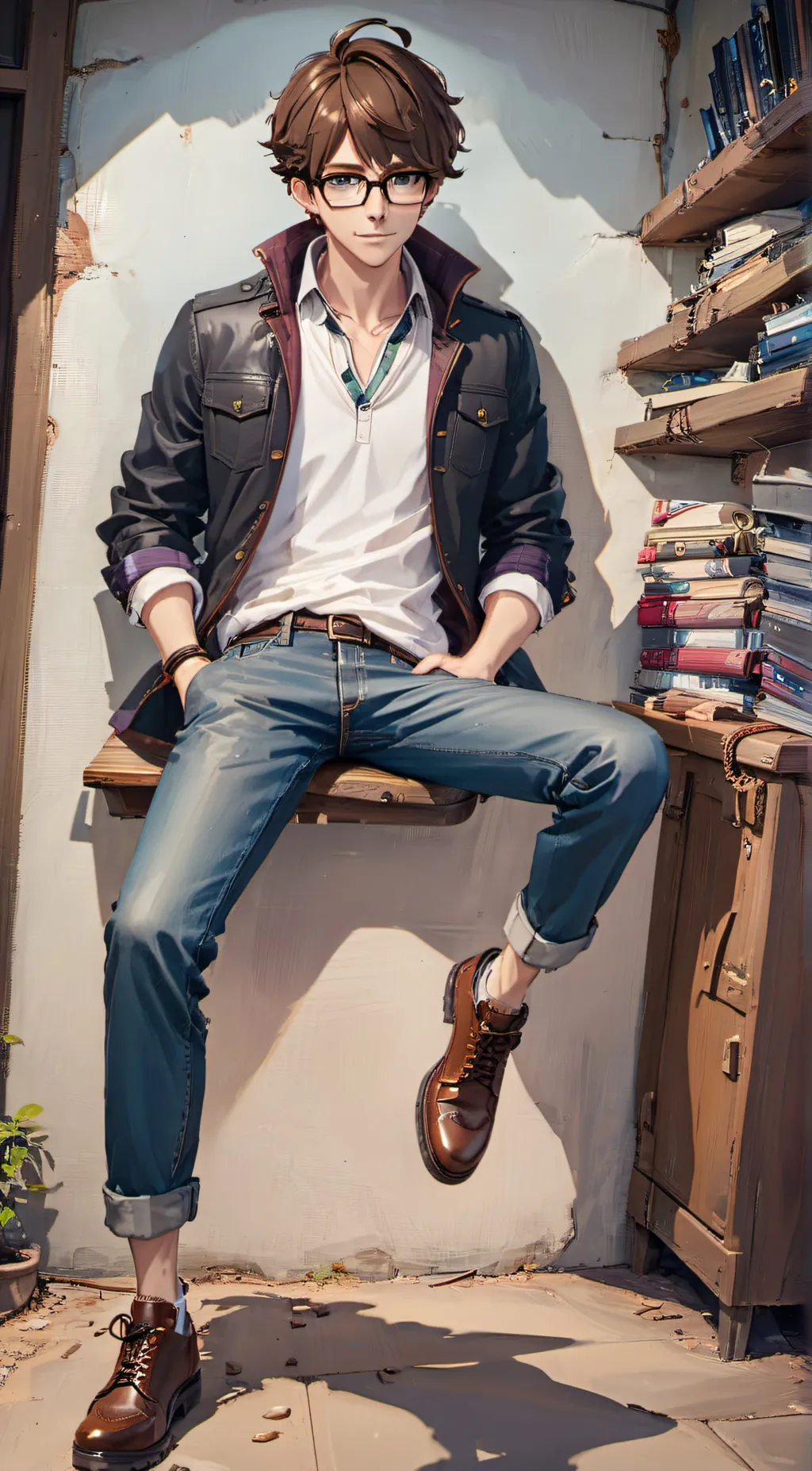 ai character: Nathan background