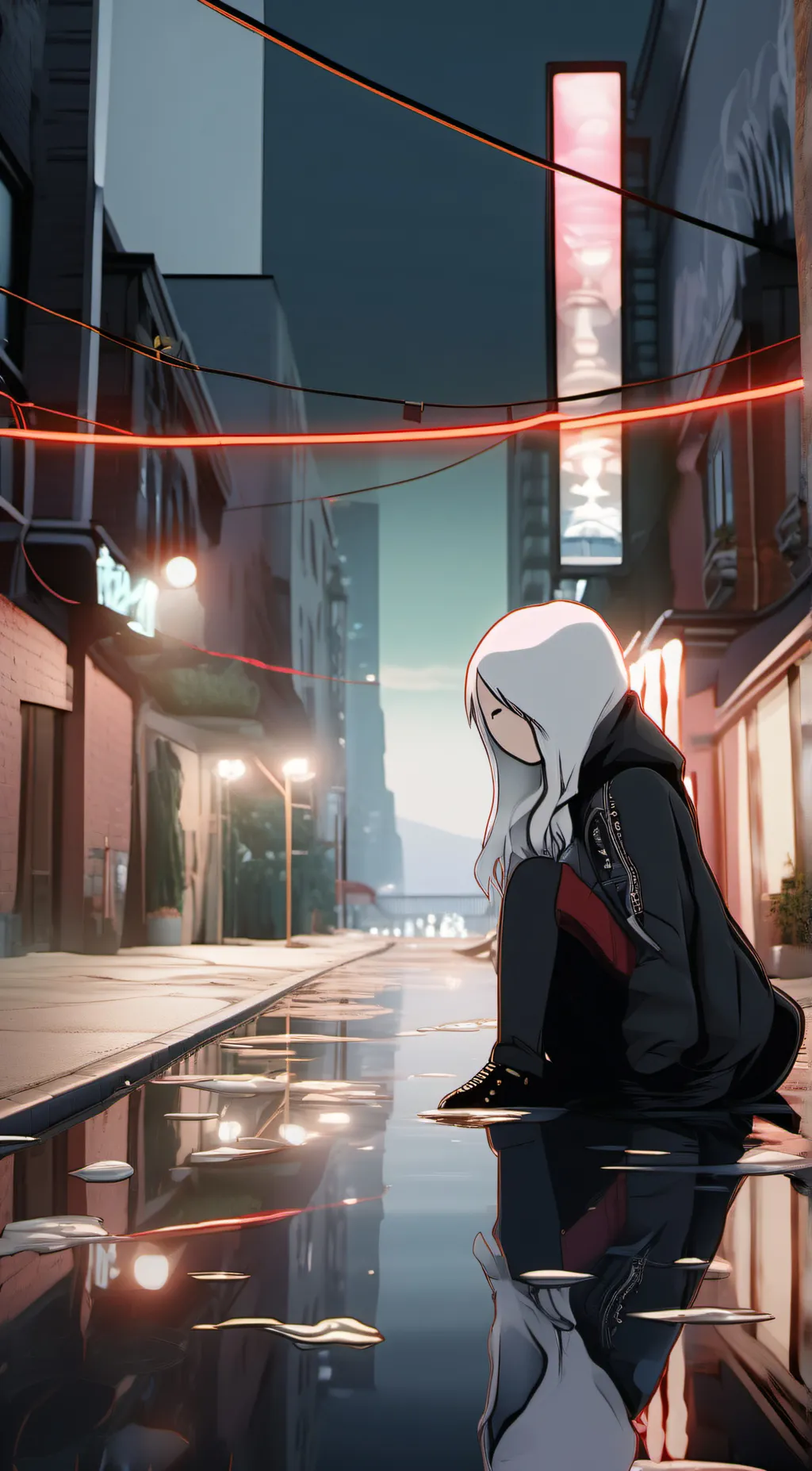 ai character: emo background