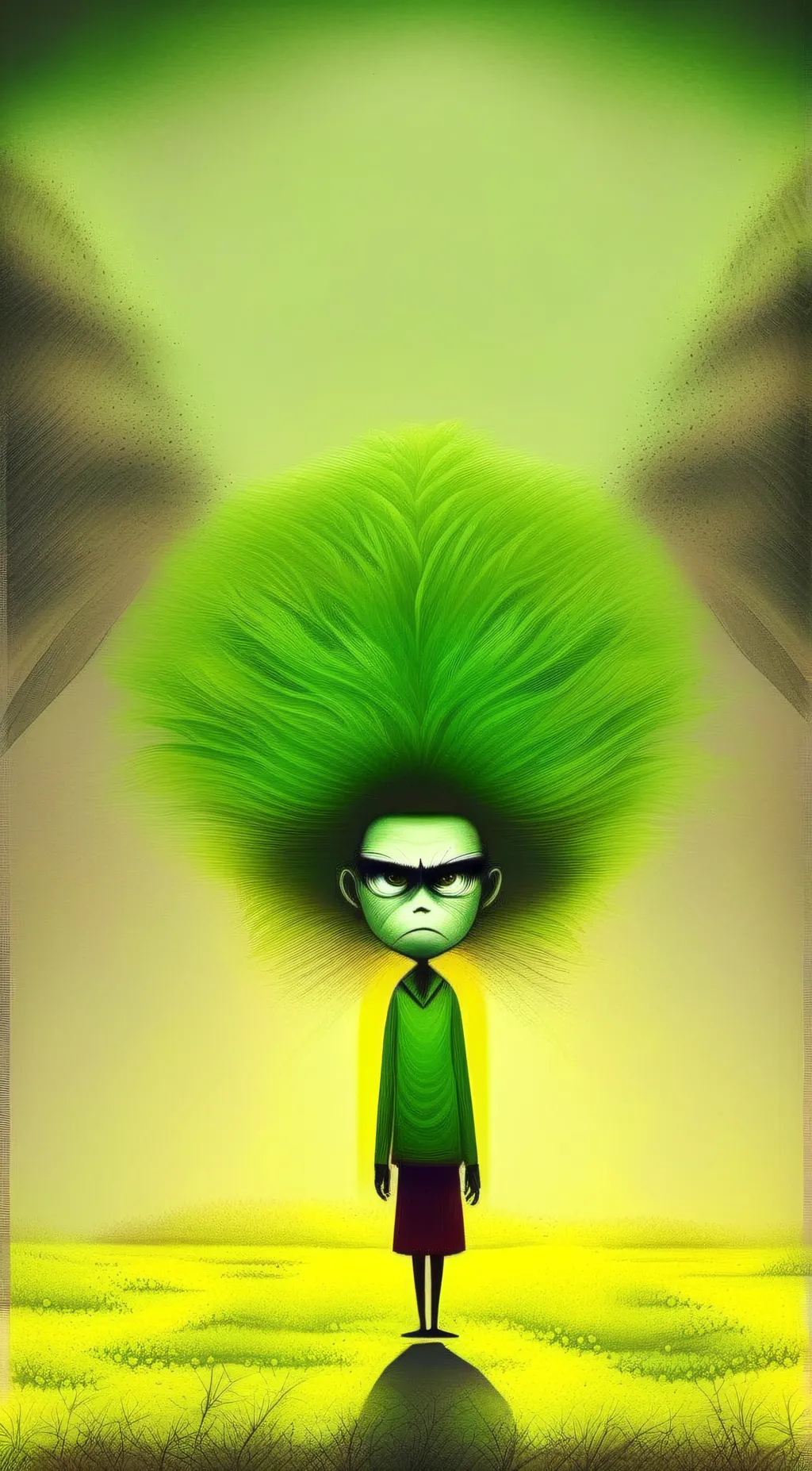 ai character: Mr. Grimshy background