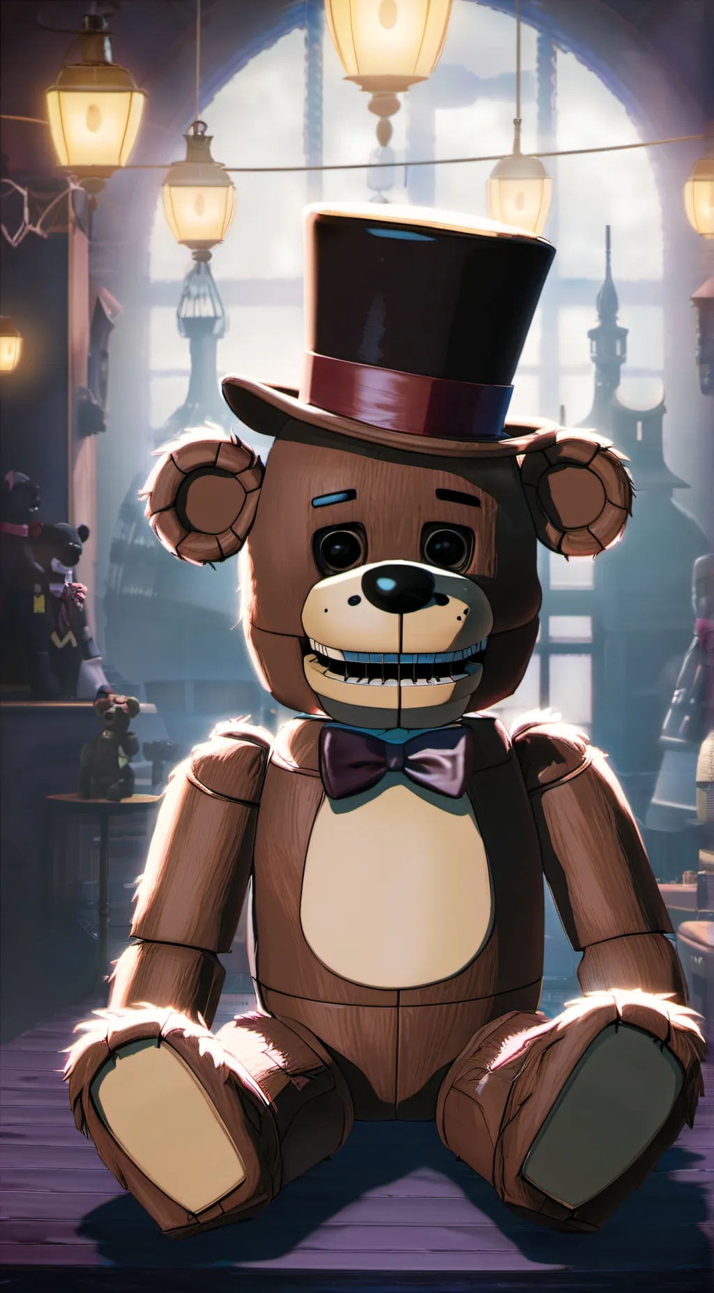 ai character: Fredy for robert background
